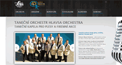 Desktop Screenshot of hlavsa-orchestra.cz